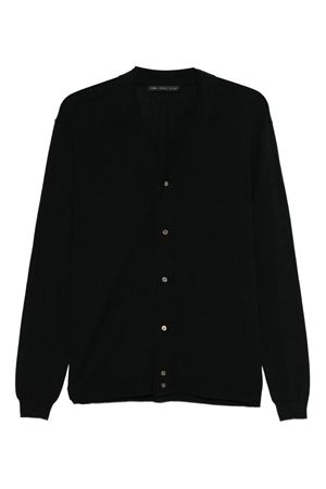 Cardigan in lana nero LOW BRAND | L1MFW25266729D001